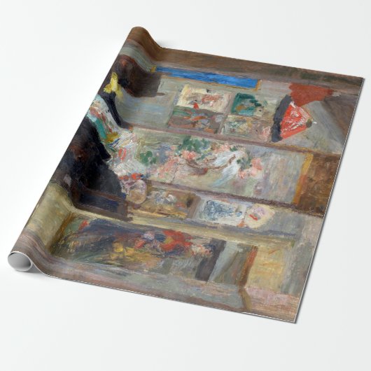 Papier Cadeau James Ensor Skeleton (Déroulé)