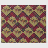 Papier Cadeau jamie and poppy green plaid (Plat)