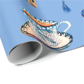 Papier Cadeau Jane Austens les choses préférées (Coin rond)