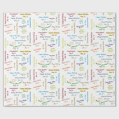 Papier Cadeau Janvier, 11 Anniversaire Cadeau Papier (Plat)