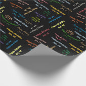 Papier Cadeau Janvier, 14 Anniversaire Cadeau Papier (Coin)