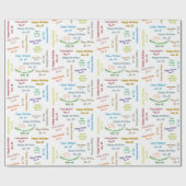 Papier Cadeau Janvier, 26 Anniversaire Cadeau Papier (Plat)