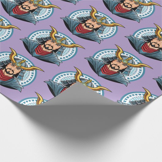 Papier Cadeau Japanese samurai (Coin)