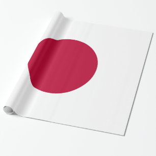 Papier Cadeau Japon - Drapeau japonais - Hinomaru