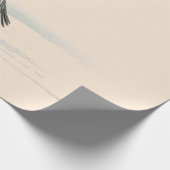 Papier Cadeau JAPONAIS BOIS BLOC OISEAU IMPRIMER Papier à envelo (Coin)