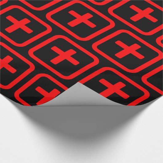 Papier Cadeau Japonais Numéro dix 十 Ju (Coin)