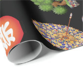 Papier Cadeau Japonais personnalisé (Coin rond)