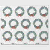 Papier Cadeau Jar au gingembre de Noël 2021  (Plat)