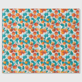 Papier Cadeau Jardin d'abricot 4 (Plat)