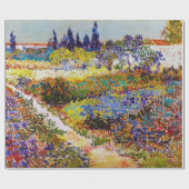 Papier Cadeau Jardin d'Arles, Van Gogh (Plat)