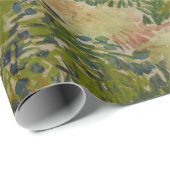 Papier Cadeau Jardin d'Arles - Vincent Van Gogh (Coin rond)