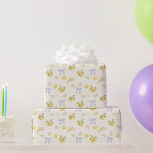 Papier Cadeau Jardin de citron avec souris