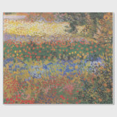 Papier Cadeau Jardin de fleurs - Vincent van Gogh (Plat)
