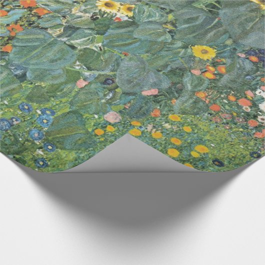 Papier Cadeau Jardin de la ferme Gustav Klimt avec la galerie de (Coin)
