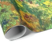 Papier Cadeau Jardin de la forêt de rêve- reggaepainingPapier d' (Coin rond)