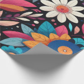 Papier Cadeau Jardin de minuit (Coin)