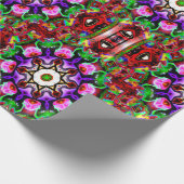 Papier Cadeau Jardin de Noël... (Coin)