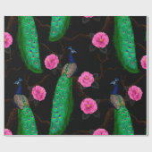 Papier Cadeau Jardin de nuit (Plat)