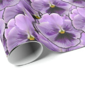 Papier Cadeau Jardin de Pansy (Coin rond)