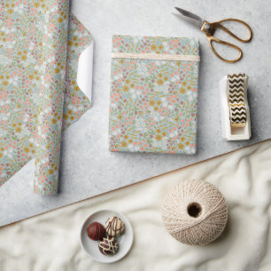 Papier Cadeau Jardin de printemps