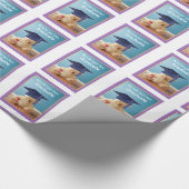 Papier Cadeau Jardin d'enfants Graduation Teddy Bear (Coin)