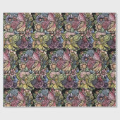 Papier Cadeau Jardin Fairy Jardin Flower Jardins Fées (Plat)