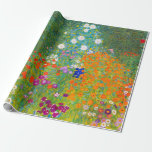 Papier Cadeau Jardin fleuri Gustav Klimt Bauerngarten Art<br><div class="desc">Gustav Klimt Bauerngarten Fleur Jardin Beaux-Art Papier d'enveloppement</div>