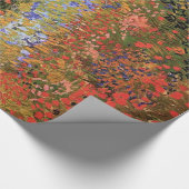 Papier Cadeau Jardin fleuri, Vincent van Gogh. (Coin)