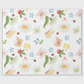 Papier Cadeau Jardin lunaire (Plat)