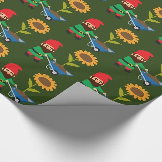 Papier Cadeau Jardin mignon devient amusant (Coin)