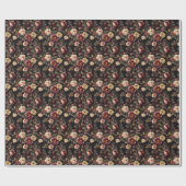 Papier Cadeau Jardin Nocturne (Plat)