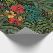 Papier Cadeau Jardin tropical (Coin)