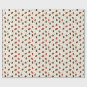 Papier Cadeau Jardin vintage de Ladybug (Plat)