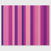 Papier Cadeau Jardin Violet (Plat)