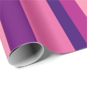 Papier Cadeau Jardin Violet (Coin rond)