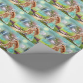 Papier Cadeau Jardins de fées enchantés (Coin)