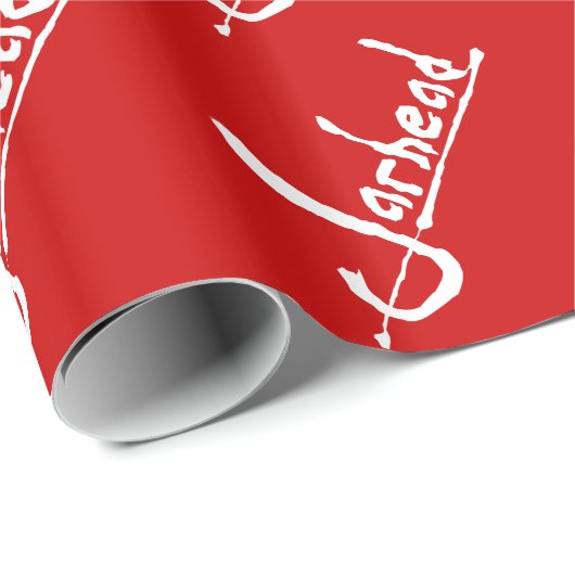 PAPIER CADEAU JARHEAD (Coin rond)