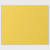 Papier Cadeau Jaune (Plat)