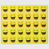 PAPIER CADEAU JAUNE (Plat)