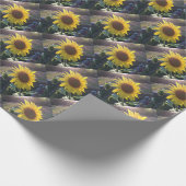 Papier Cadeau Jaune à la tombée de soleil ECHO IMPRIMER (Coin)