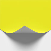 Papier Cadeau Jaune clair (couleur solide) (Coin)