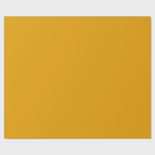 Papier cadeau JAUNE CURRY LLule (Plat)