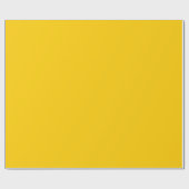 Papier Cadeau Jaune Gras (Plat)