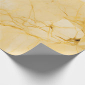 Papier Cadeau Jaune marbre (Coin)