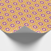 Papier Cadeau Jaune Violet (Coin)