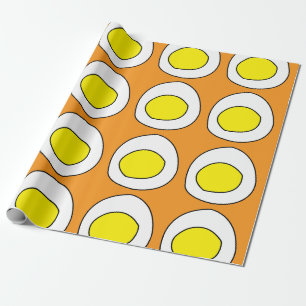 Papier Cadeau Jaunes d'oeufs Œufs