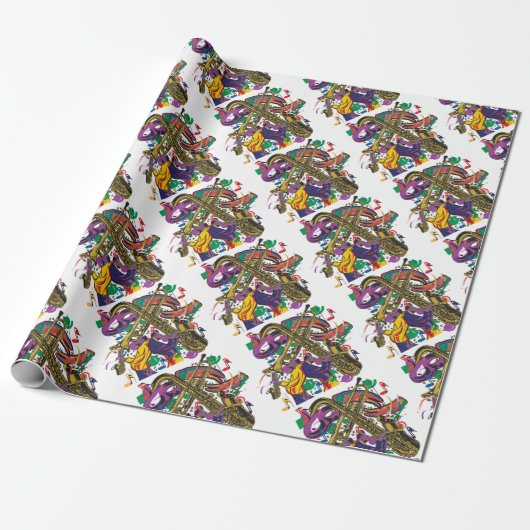Papier Cadeau JAZZy (Déroulé)
