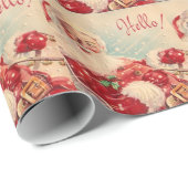 PAPIER CADEAU JE CROIS AU PÈRE NOËL (Coin rond)