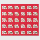 Papier Cadeau Je Crois En Père Noël (Plat)