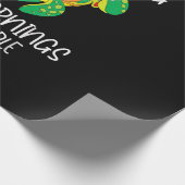 Papier Cadeau Je Déteste Les Matins, Les Matins Et Les Gens (Coin)